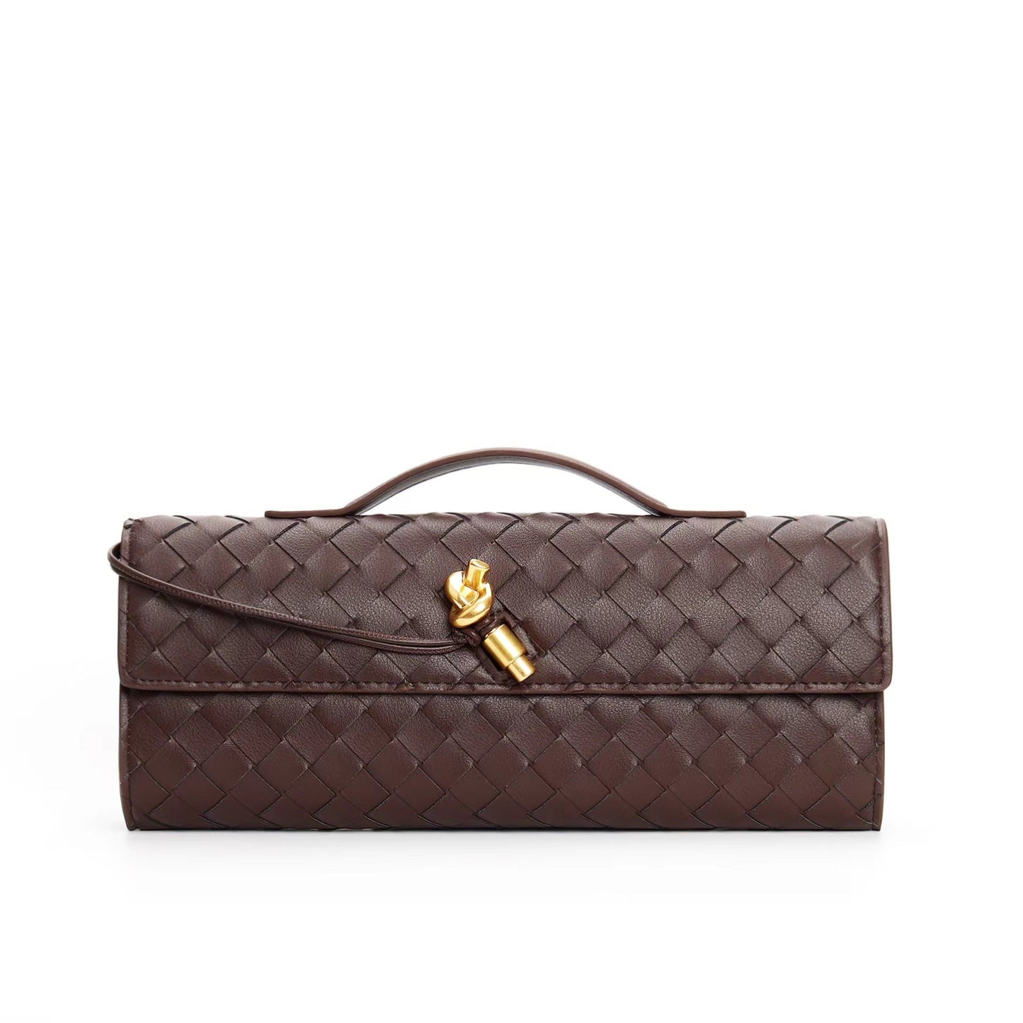 Maisa Schultertasche Damen – Gewebtes Kunstleder, Zeitloses Design 8