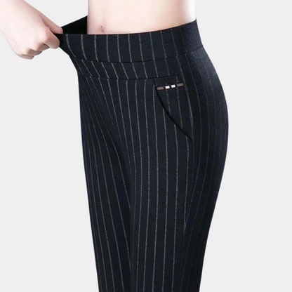 Margot Damenhose - Stretchhose Schwarz mit Hoher Taille 2