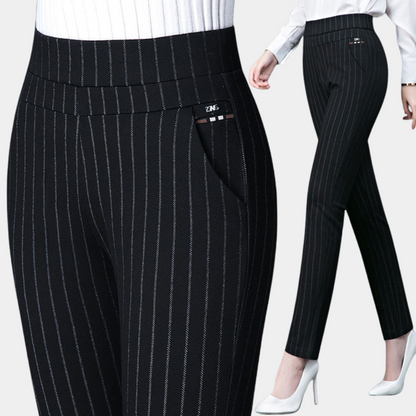 Margot Damenhose - Stretchhose Schwarz mit Hoher Taille 4