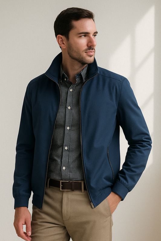 Mario | Stilvolle Winddichte Herrenjacke für Sommer und Freizeit 0