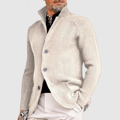 Maximilian | Stilvolles Warmes Strickvest Für Herren Mit Klassischem Knopfverschluss 3