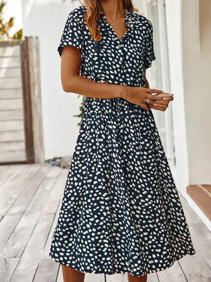 Variant image for Gloria | Elegantes Sommerkleid Damen Mit Vintage-Charme Und A-Linie-25