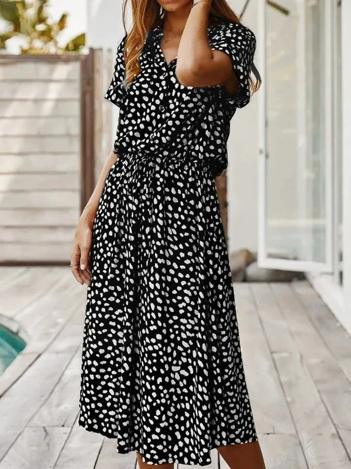 Gloria | Elegantes Sommerkleid Damen Mit Vintage-Charme Und A-Linie 6