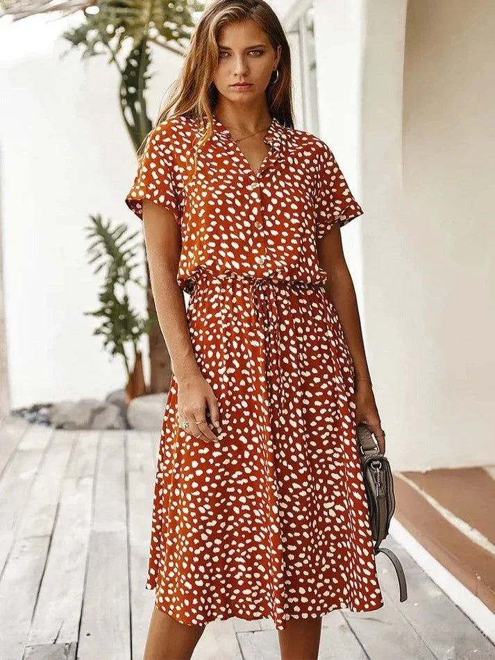 Variant image for Gloria | Elegantes Sommerkleid Damen Mit Vintage-Charme Und A-Linie-19