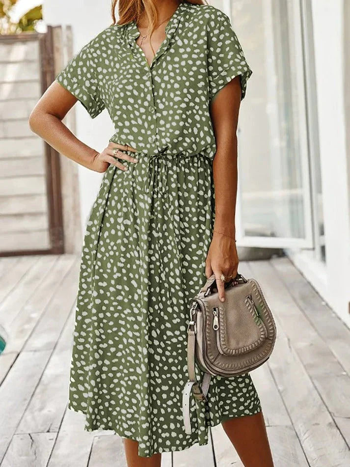 Gloria | Elegantes Sommerkleid Damen Mit Vintage-Charme Und A-Linie 2