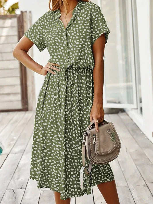 Gloria | Elegantes Sommerkleid Damen Mit Vintage-Charme Und A-Linie 2