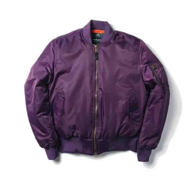 Daphne | Klassische MA-1 Bomberjacke Damen – Winddicht, Wasserabweisend, Hochwertiges Nylon-5