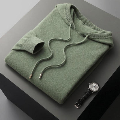 Men's Merino Wool Hoodie - Comfortable, Breathable, Versatile Design Hause Lune