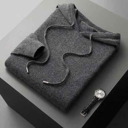 Men's Merino Wool Hoodie - Comfortable, Breathable, Versatile Design Hause Lune