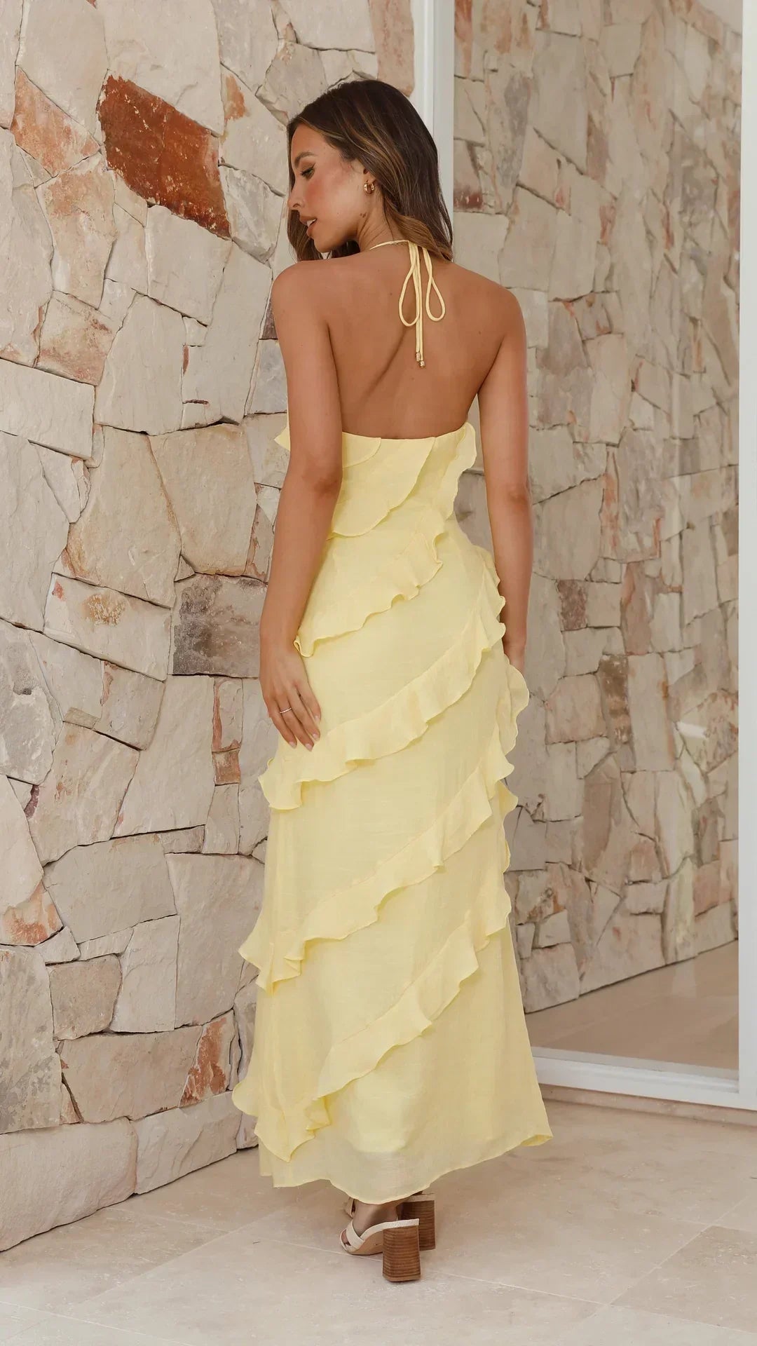 Mimi | Festliches Damenkleid Mit Rüschendetails Für Hochzeiten Und Besondere Anlässe 1