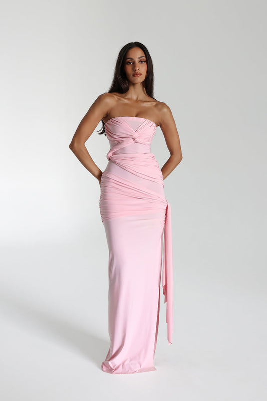 Serena | Trägerloses Maxikleid für Damen – Elegantes Sommerkleid für Festliche Anlässe 1