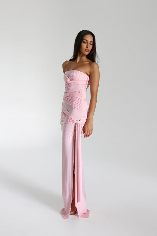 Serena | Trägerloses Maxikleid für Damen – Elegantes Sommerkleid für Festliche Anlässe 2