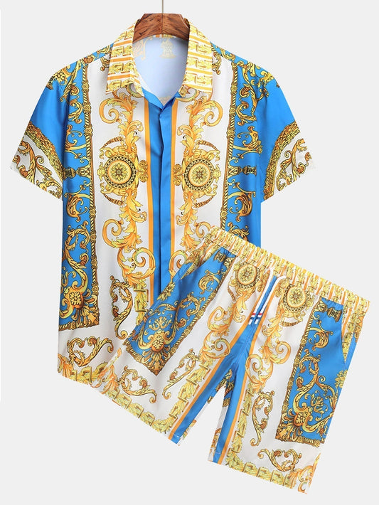 Norwin | Herren Zomerset Kurzarmshirt Mit Passender Kurzer Hose Für Den Sommer 1