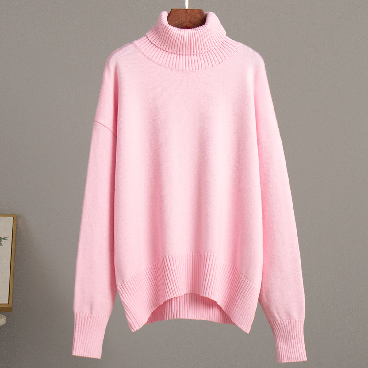 Luxurious Cashmere Roll Neck Jumper For Women Hause Lune