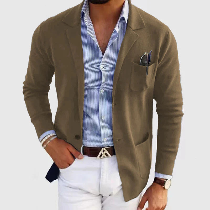 Mason | Herren Lässiger Arbeiten Blazer | Warme Hause Lune