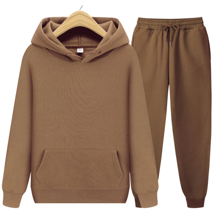 Herren Lässiges Kapuzenpullover Und Jogger Set | Lockerer Schnitt Hause Lune