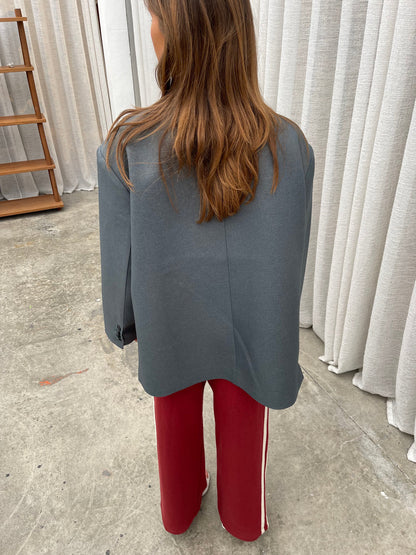 Oversized Blazer für Damen – Asymmetrisches Design, 100% Spandex 7