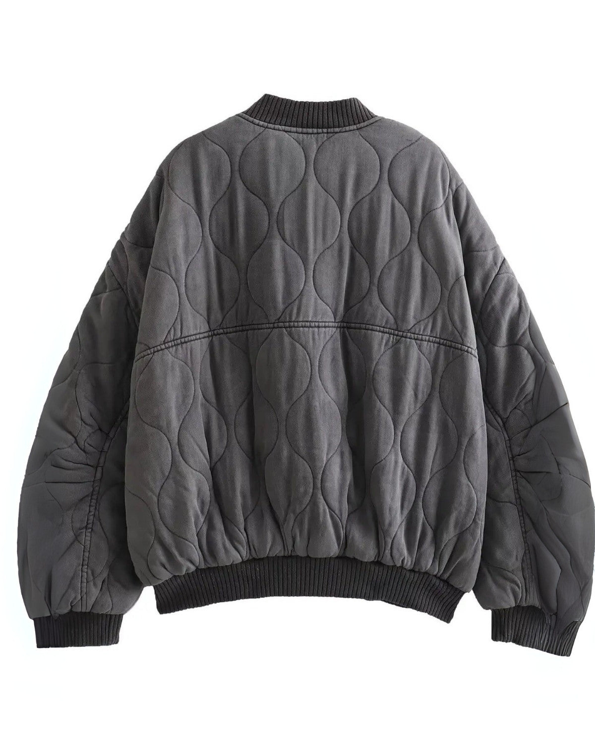 Oversized Bomberjacke für Damen – Weiche Fütterung, Trendy 1