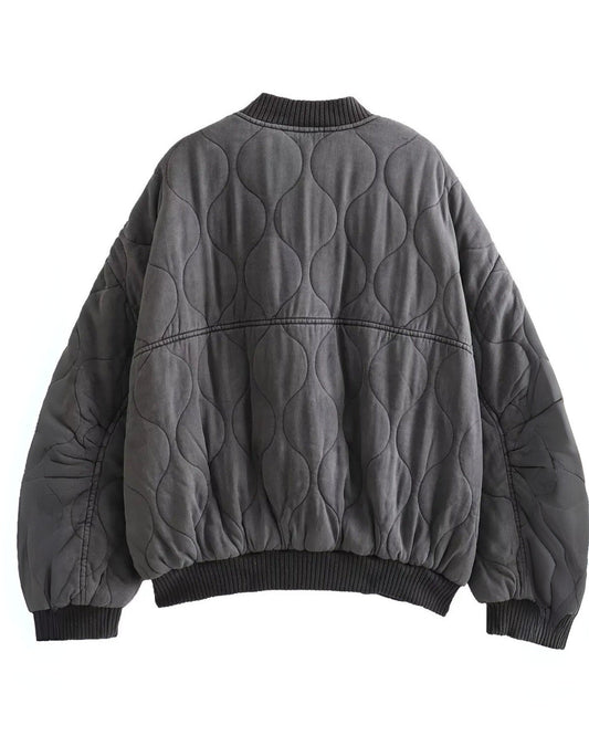 Oversized Bomberjacke für Damen – Weiche Fütterung, Trendy 1