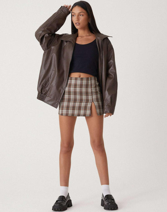 Oversized Leren Jack für Damen – Hochwertiges Leder, Vielseitig 1