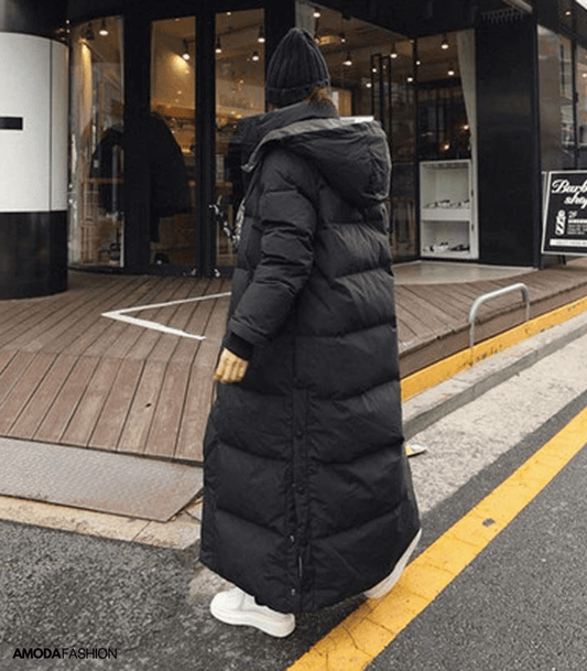 Oversized Winter Parka für Frauen – Wasserabweisend, Stilvoll 0