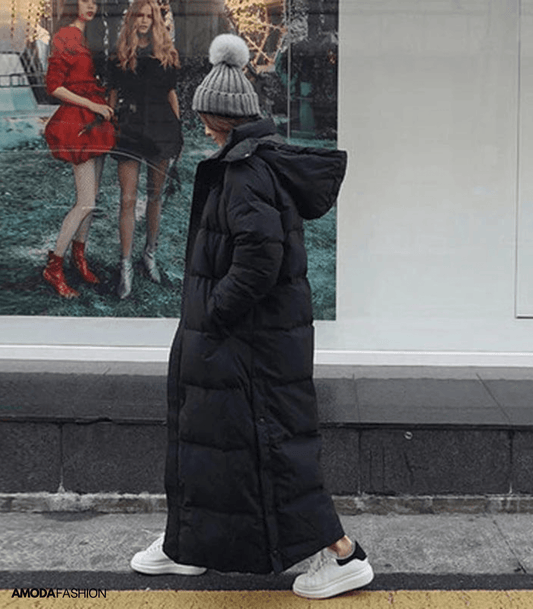 Oversized Winter Parka für Frauen – Wasserabweisend, Stilvoll 1