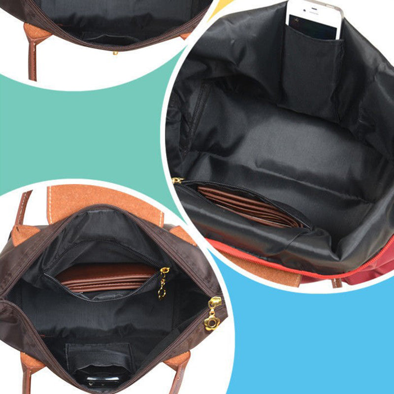 Oxnard | Elegante Schwarze Schultertasche Damen aus Hochwertigem Kunstleder 2