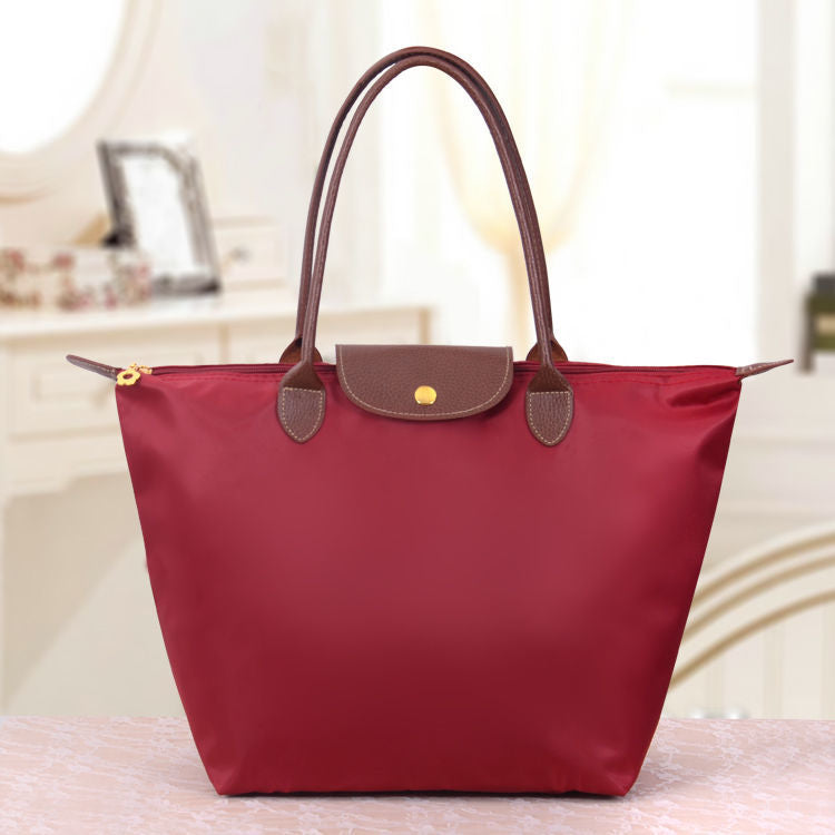 Oxnard | Elegante Schwarze Schultertasche Damen aus Hochwertigem Kunstleder 5