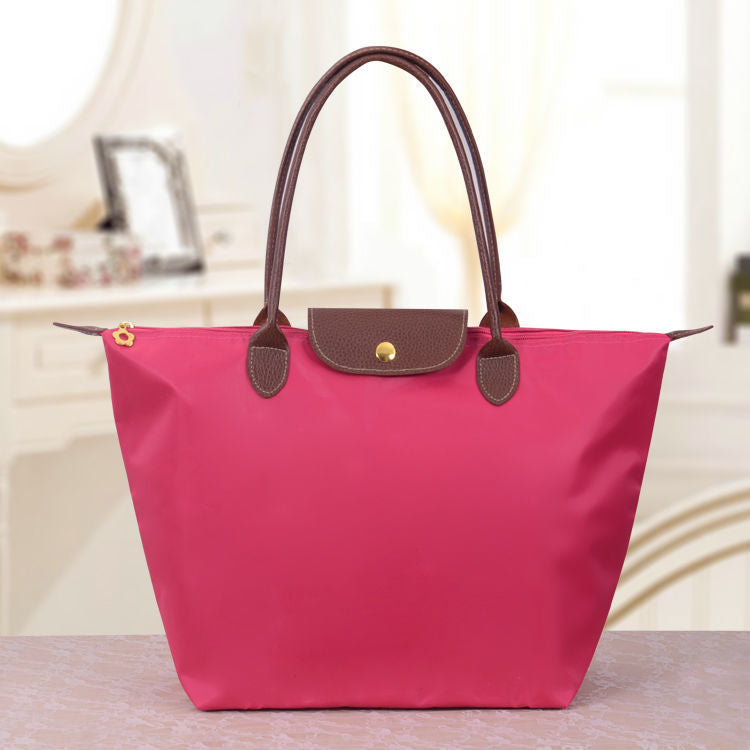 Oxnard | Elegante Schwarze Schultertasche Damen aus Hochwertigem Kunstleder 9