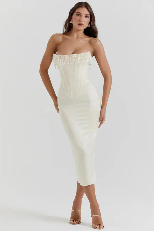 Starr | Zeitloses klassisches Korsettkleid-2