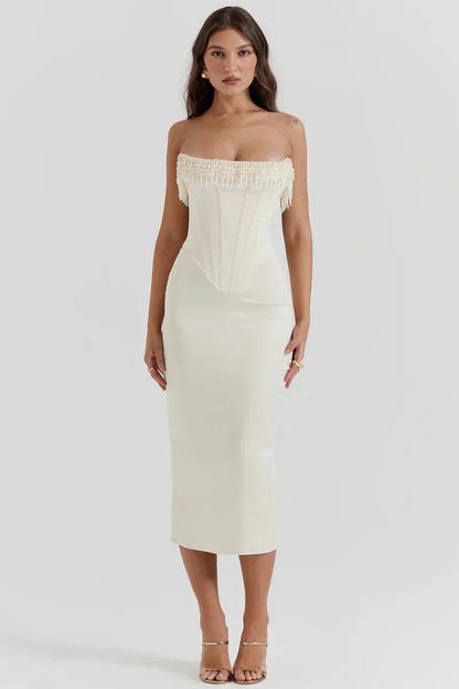 Starr | Zeitloses klassisches Korsettkleid-3