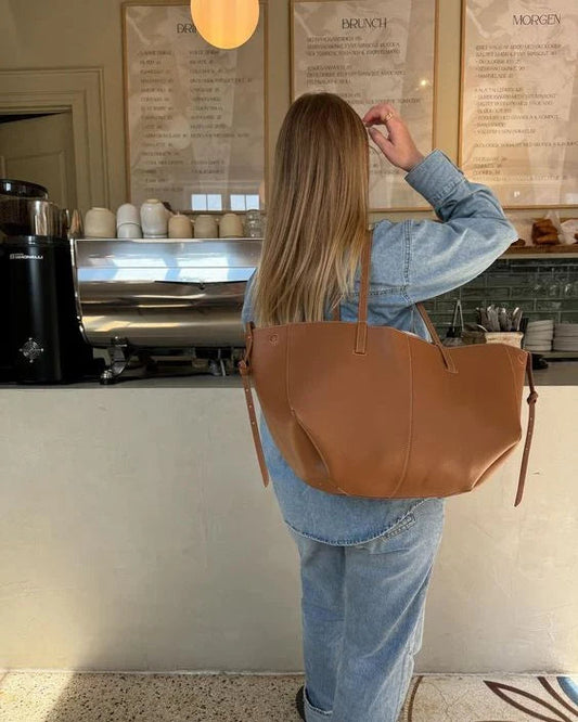 Polly | Elegante Handtasche Damen aus Luxusleder in Schwarz 1
