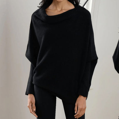 Renilda Damen Pullover – Weicher Off-Shoulder Strick, Vielseitig und Elegant 8
