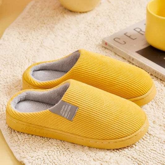 Rosela | Warme Hausschuhe Damen Slip-On Pantoffeln für Kalte Wintertage 0