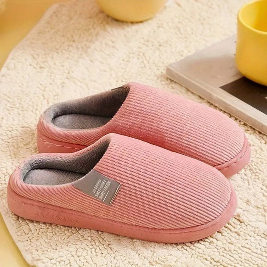 Rosela | Warme Hausschuhe Damen Slip-On Pantoffeln für Kalte Wintertage 1