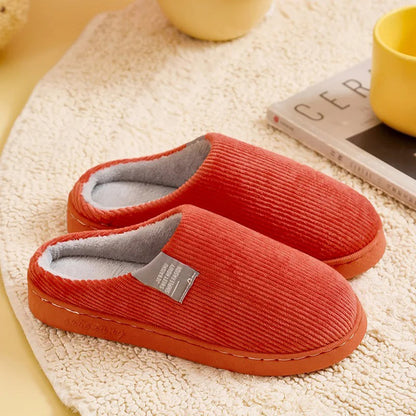 Rosela | Warme Hausschuhe Damen Slip-On Pantoffeln für Kalte Wintertage 5