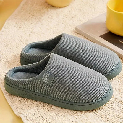 Rosela | Warme Hausschuhe Damen Slip-On Pantoffeln für Kalte Wintertage 6