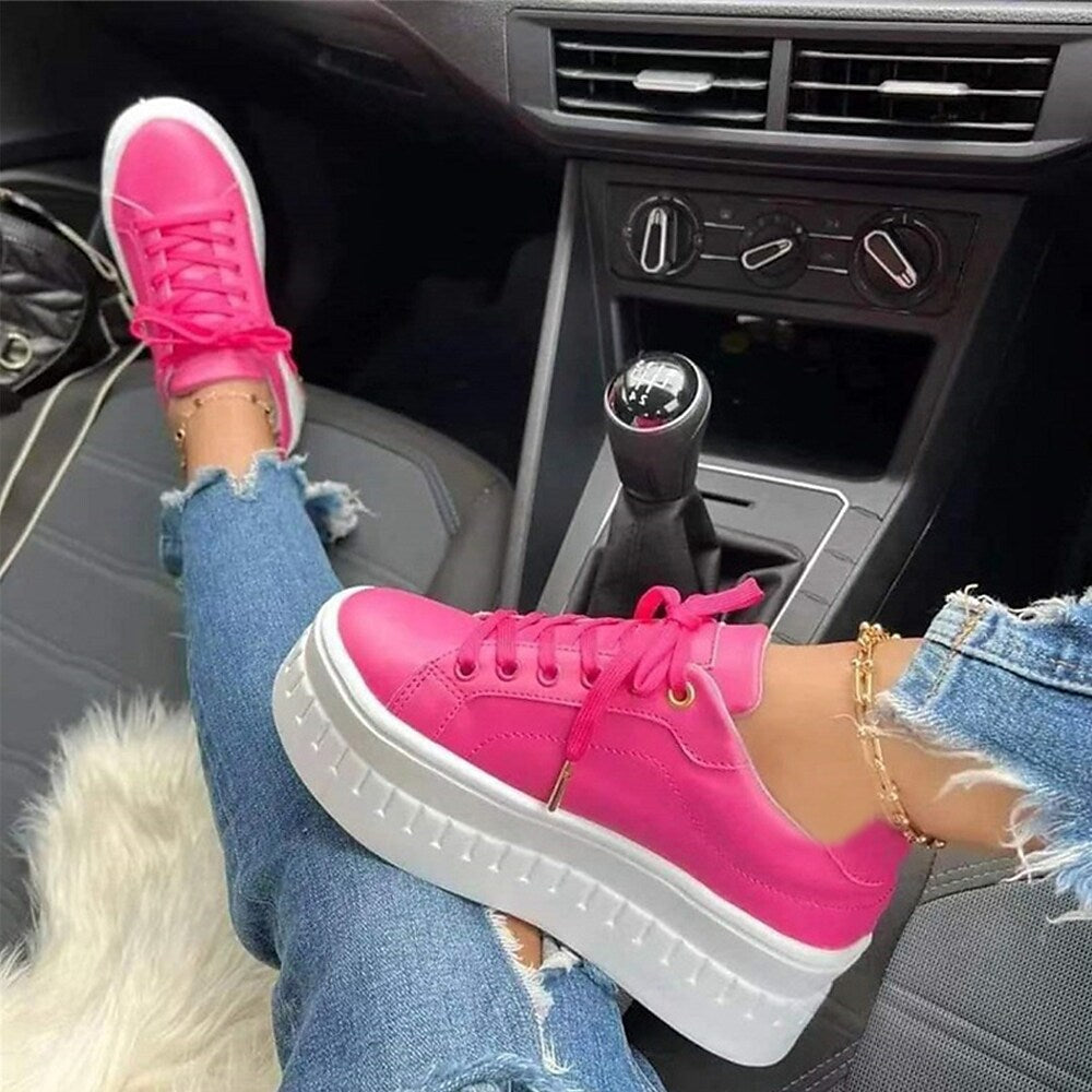 Ruzanna | Damen Plateau-Sneakers Mit Elegantem Design Und Erhöhter Sohle 3