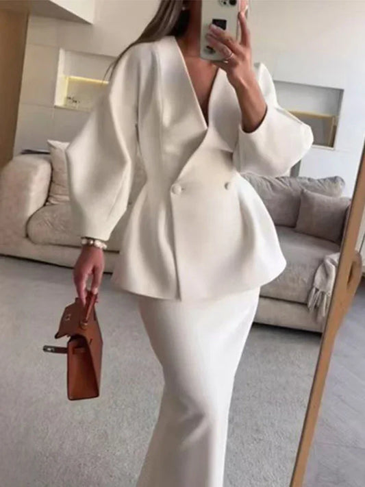 Karisa | Elegantes Blazer-Rock-Set Für Büro Und Festliche Anlässe 2