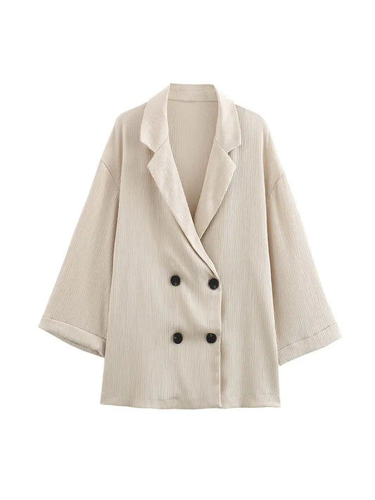 Herumn | Damenanzug Blazer und Hosen Set im Casual Stil für Büro und Freizeit 3