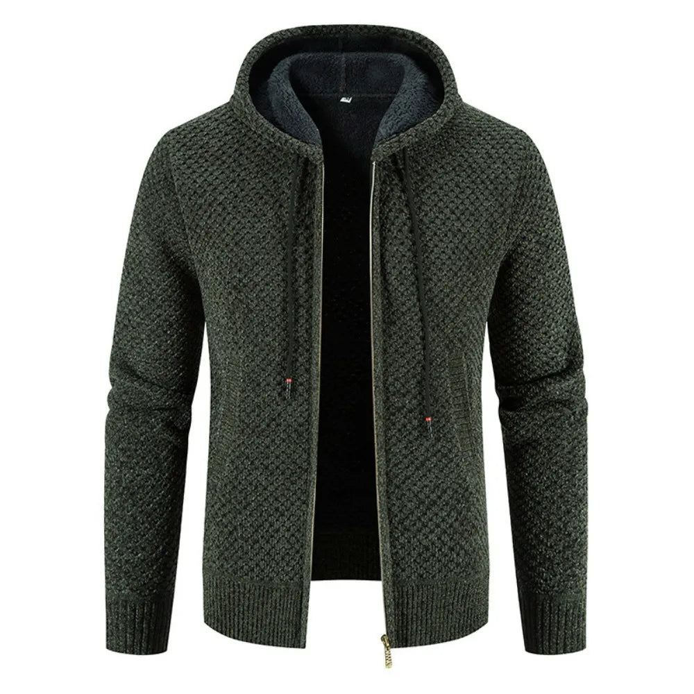 Premium Herren Strickjacke Hause Lune
