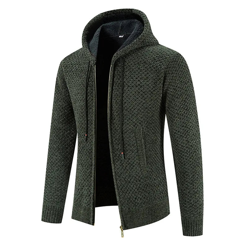 Premium Herren Strickjacke Hause Lune