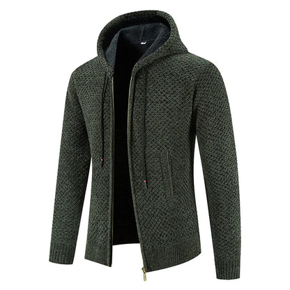 Premium Herren Strickjacke Hause Lune