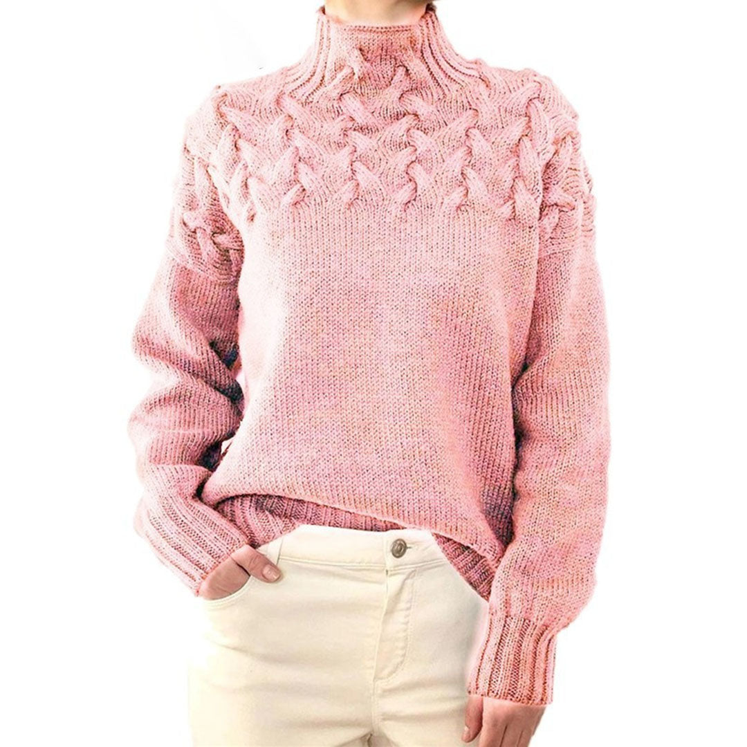 SANSA Damen Langarm Pullover – Weiches Strickmaterial, Sommeredition 2
