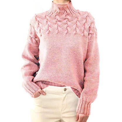 SANSA Damen Langarm Pullover – Weiches Strickmaterial, Sommeredition 2