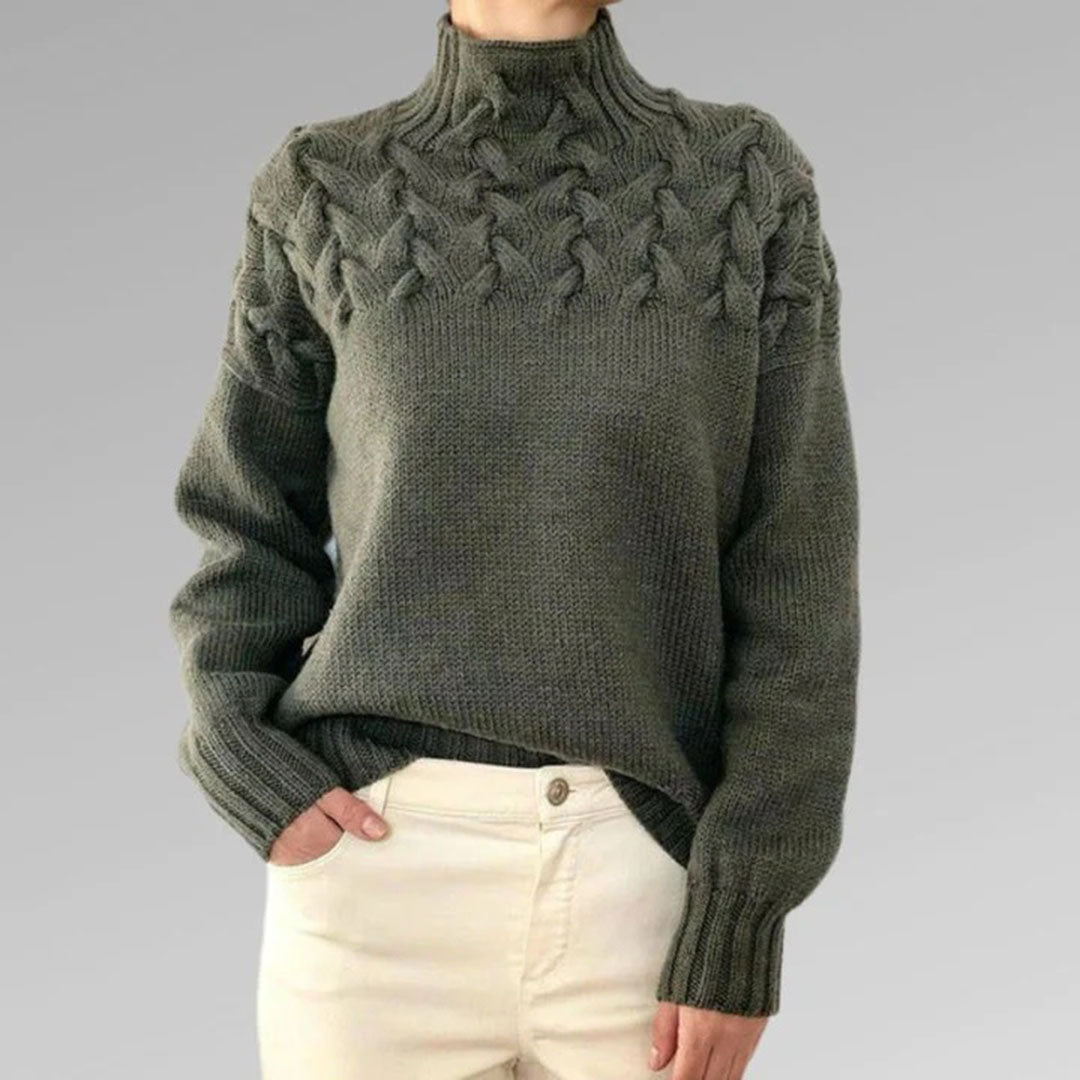 SANSA Damen Langarm Pullover – Weiches Strickmaterial, Sommeredition 7