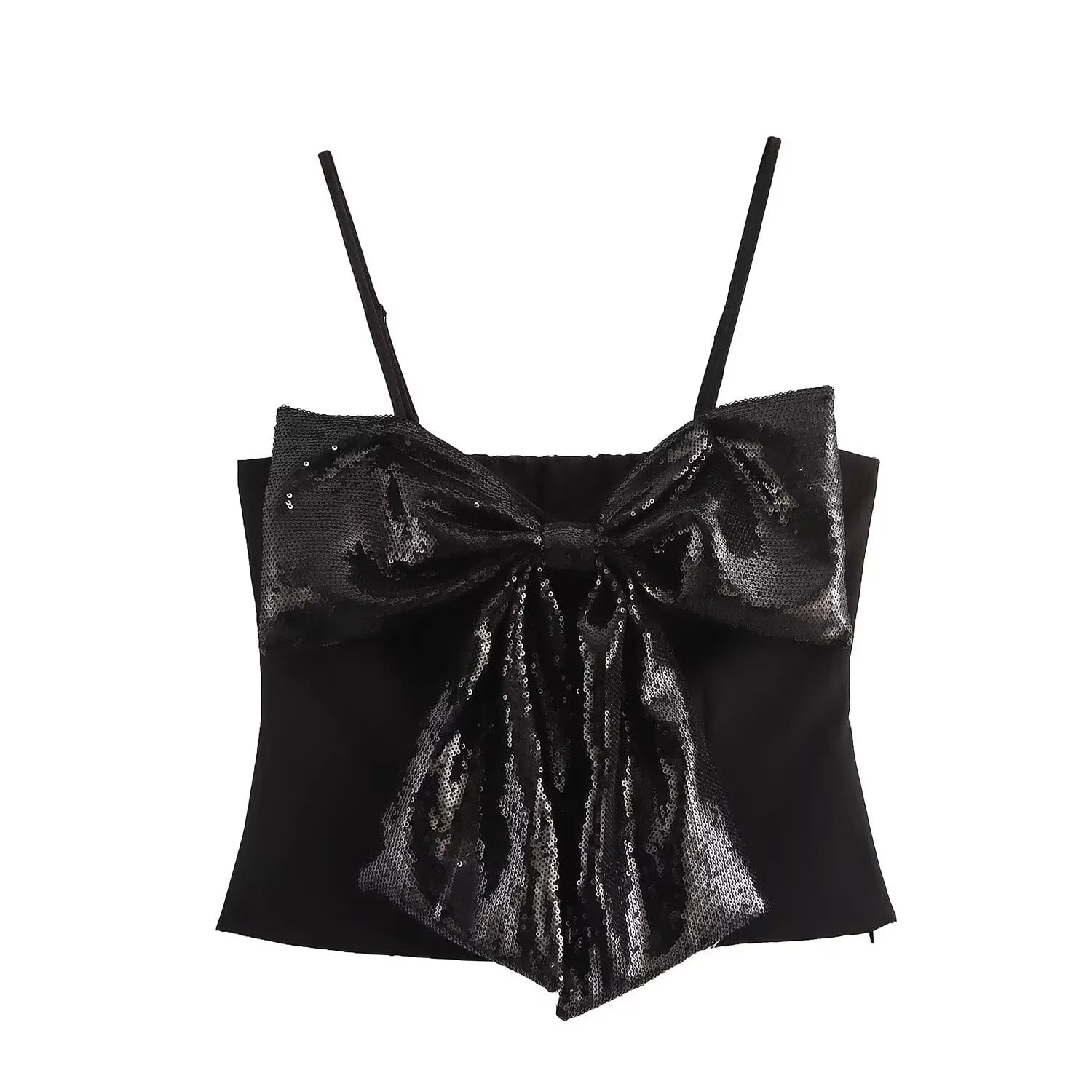 Luna | Glitzer Top Damen - Funkelndes Oberteil für Festliche Anlässe 6