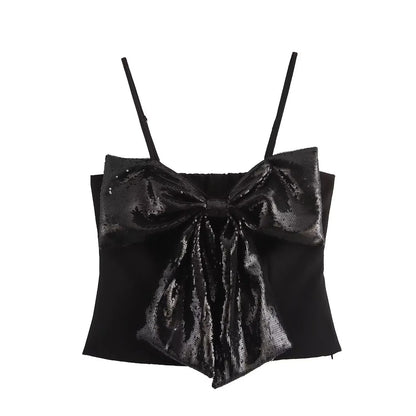 Luna | Glitzer Top Damen - Funkelndes Oberteil für Festliche Anlässe 6