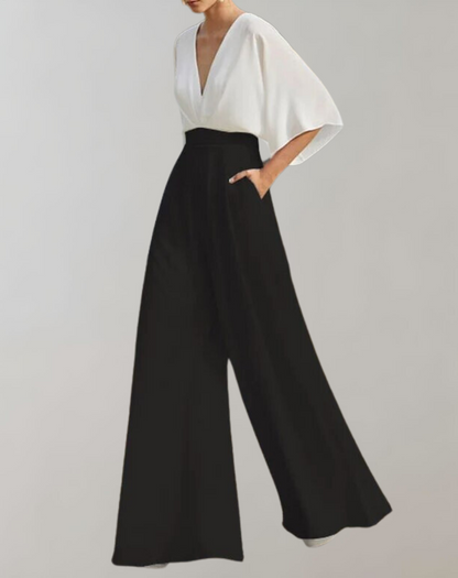SYBIL Damen Wide-Leg Anzug – Eleganter Schnitt, Bequeme Passform 5