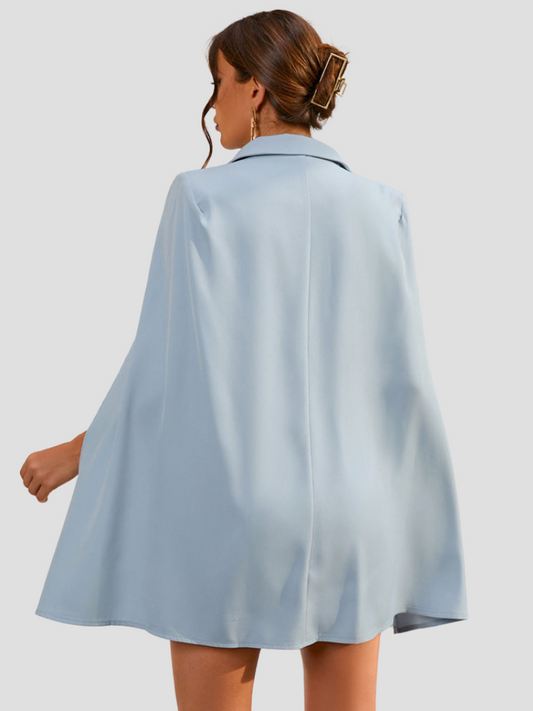 Sabine | Elegantes Festliches Damenkleid Mit Cape-Blazer Für Hochzeitsgast 2
